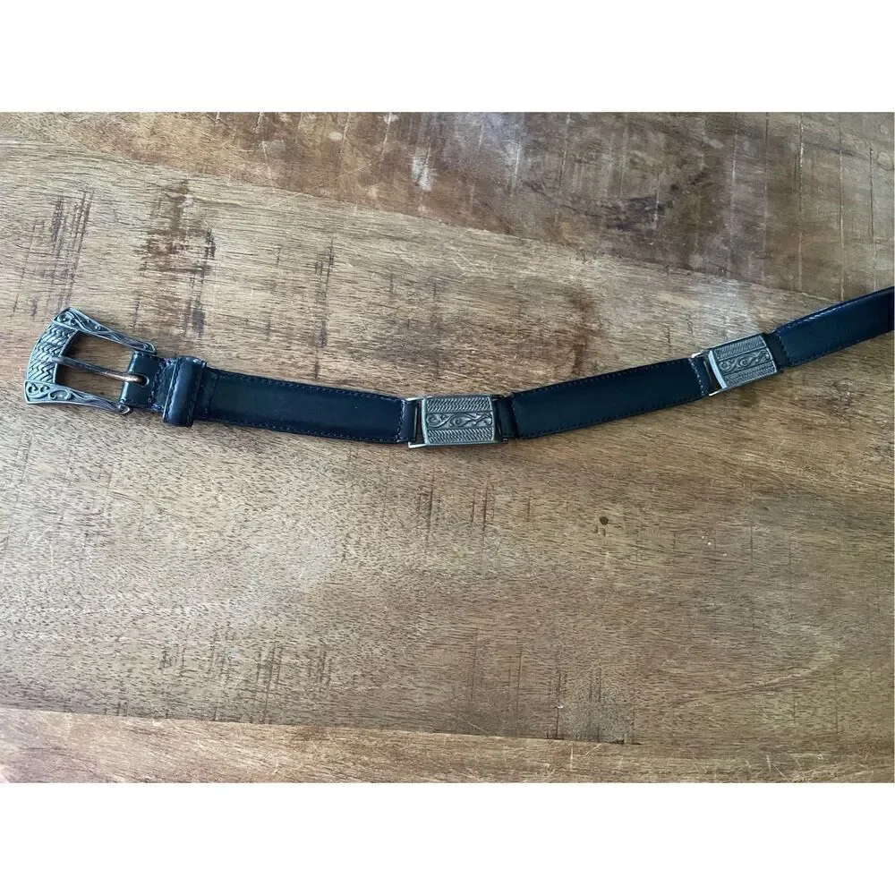 FOSSIL Vintage Genuine leather with metal unisex belt